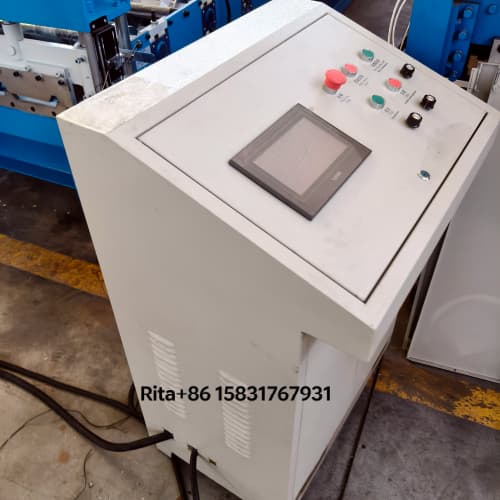 PLC electrical control cabinet of the corrugated roof sheet making machine