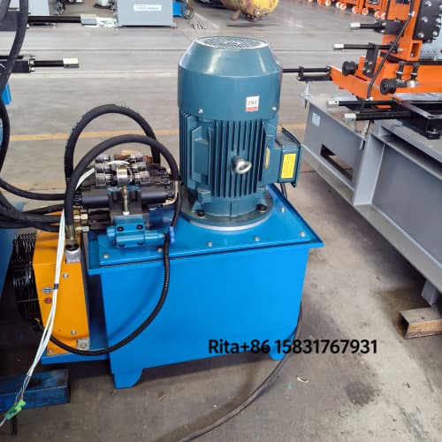 Hydraulic pump station of automatic C Z purlin forming equipment
