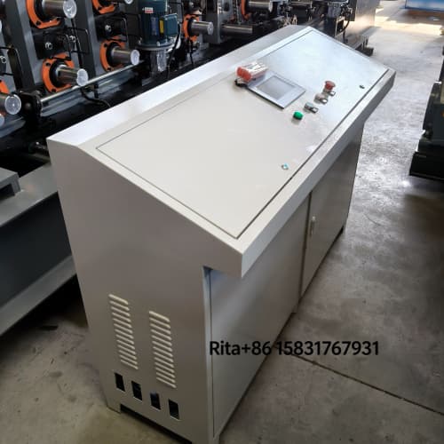 PLC electrical control system of C Z purlin roll forming machine