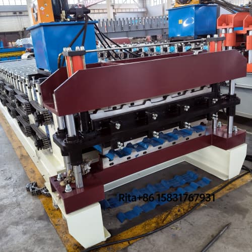 Double Layer Machine for Metal Wall Panels main body