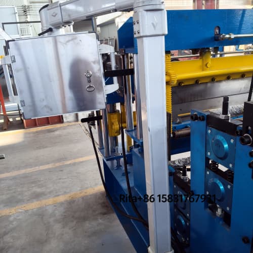 Double Layer Machine for Steel Wall Panels computer control cabinet