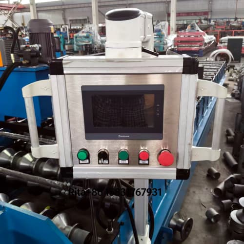PLC control cabinet of Heavy Duty Double Deck Roll Forming Machine