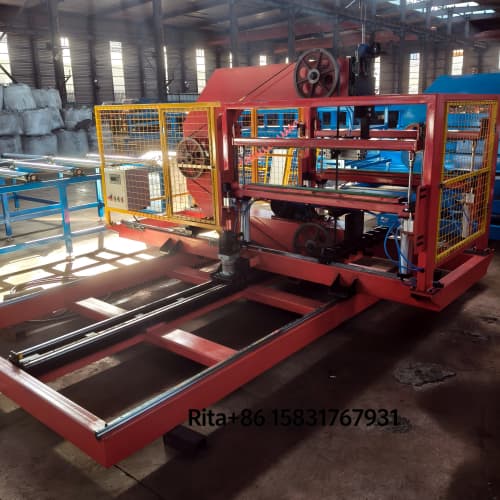 Automatic sandwich panel band saw cutting machine main body with stable cutting frame