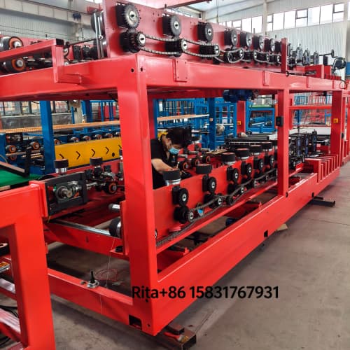 Complete sandwich panel machine line from Hebei Xinnuo for global customers