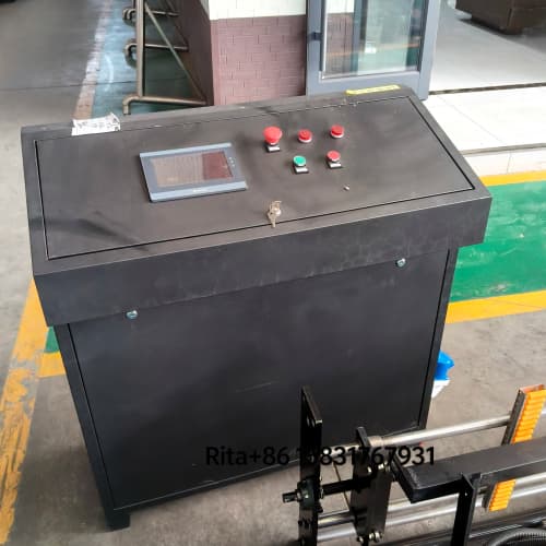 Electrical control cabinet of the high speed corrugated roof sheet machine