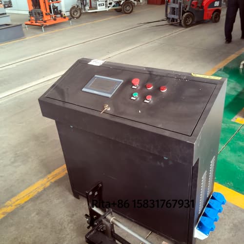 TP40 trapezoidal roof sheet machine electrical control cabinet with PLC touch screen