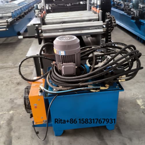 Hydraulic pump station of C Z purlin roll forming machine