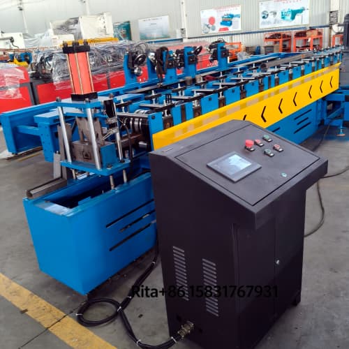 PLC electric control cabinet of rolling shutter guide rail forming machine