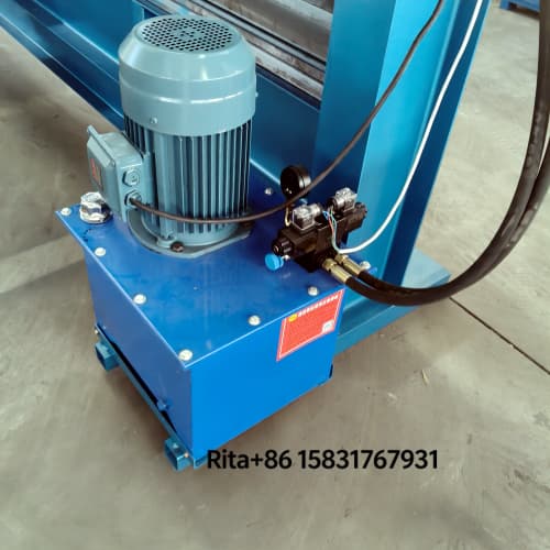 Hydraulic pump station of simple hydraulic press brake for metal plate bending