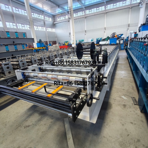 PLC Control High Precision Customized Color Coated Metal Glazed Tile Roll Forming Machine for Sale