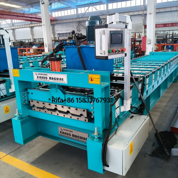China Top Manufacturer Automatic High Efficiency Competitive IBR Metal Roof Sheet Making Roll Forming Machine Line Price