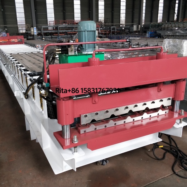 PLC Controlled Professional Steel Sheet Maker IBR Roof Sheet Making Machine Price from Verified Supplier