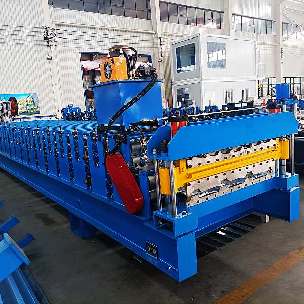 High Speed Two Layer Roof and Wall Panel Roll Forming Machine for Sale