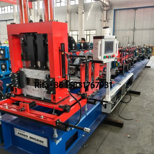 Full automatic C Purlin Roll Forming Machine with High Precision 30 Years Experience