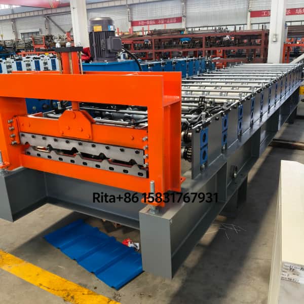 Versatile Metal Roll Former Energy Efficient IBR Roof Sheet Making Machine Price