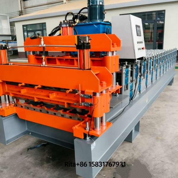 CE Certification high speed double layer roofing sheet roll forming machine manufacturer