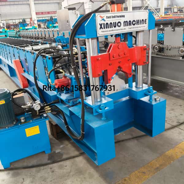 Automatic Hydraulic Metal Roof Ridge Cap Tile Roll Forming Machine Factory Price