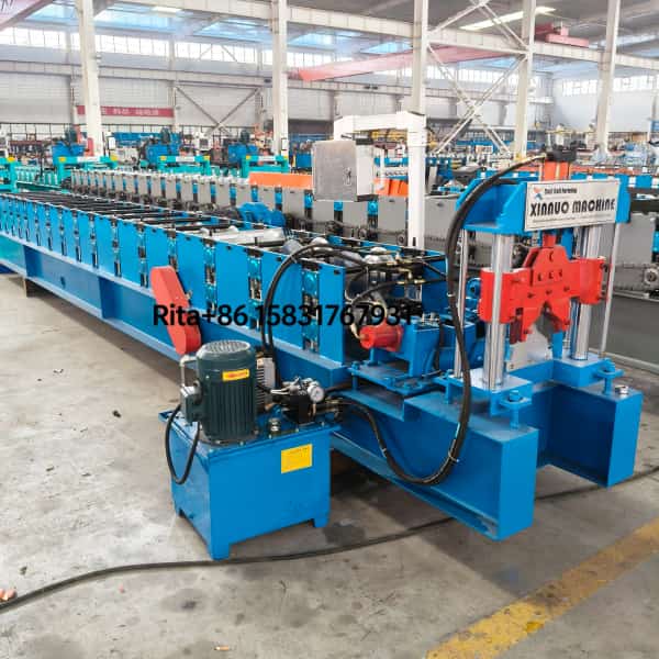 Automatic Hydraulic Metal Roof Ridge Cap Tile Roll Forming Machine Factory Price