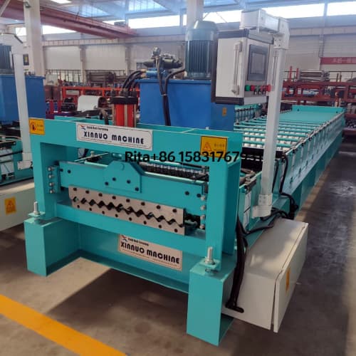 CE Certified Corrugated Roof Roll Forming Machine Factory Direct Sale