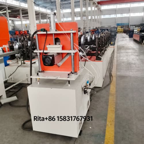 Aluminum profile rolling shutter housing forming machine | Industrial Roll Former