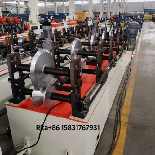 Aluminum profile rolling shutter housing forming machine | Industrial Roll Former
