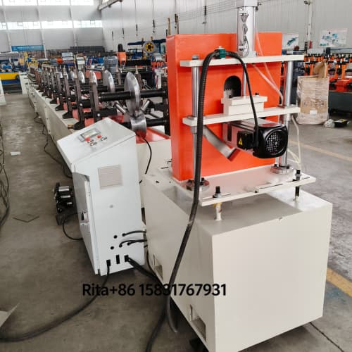 Aluminum profile rolling shutter housing forming machine | Industrial Roll Former