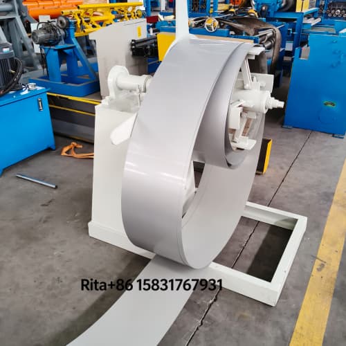 Aluminum profile rolling shutter housing forming machine | Industrial Roll Former