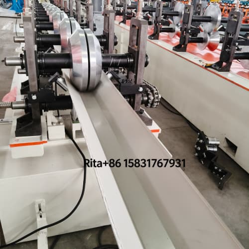 Aluminum profile rolling shutter housing forming machine | Precision Roll Forming Equipment