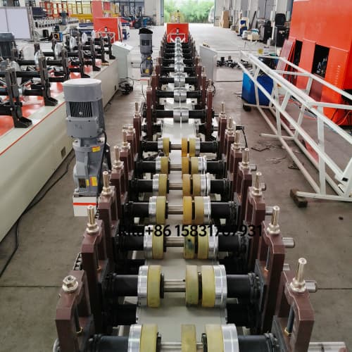 Aluminum profile rolling shutter housing forming machine | Precision Roll Forming Equipment