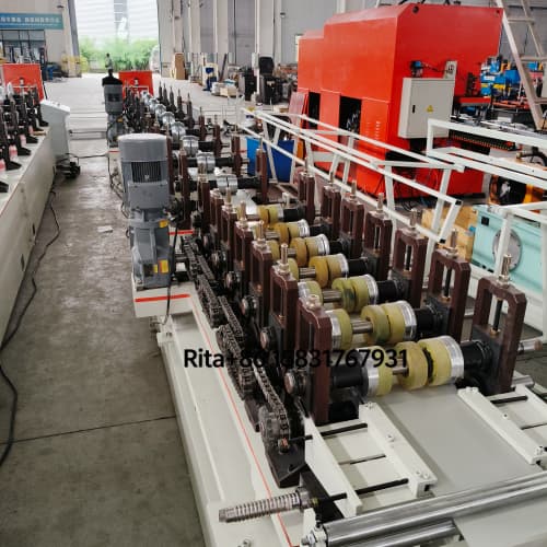 Aluminum profile rolling shutter housing forming machine | Precision Roll Forming Equipment