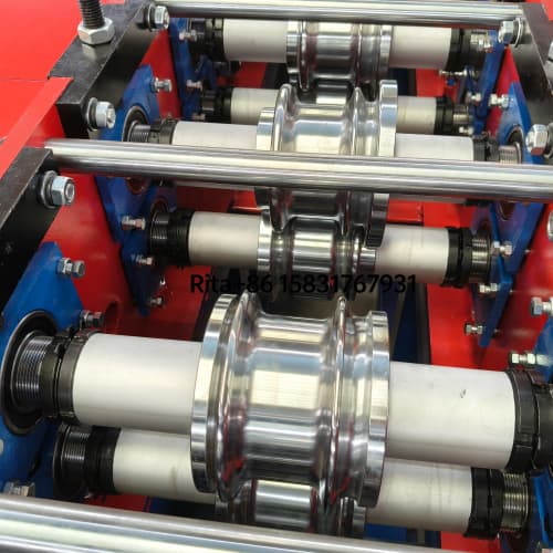 Semi-auto rolling shutter door machine | Stable Forming Equipment for Factory Roller Doors