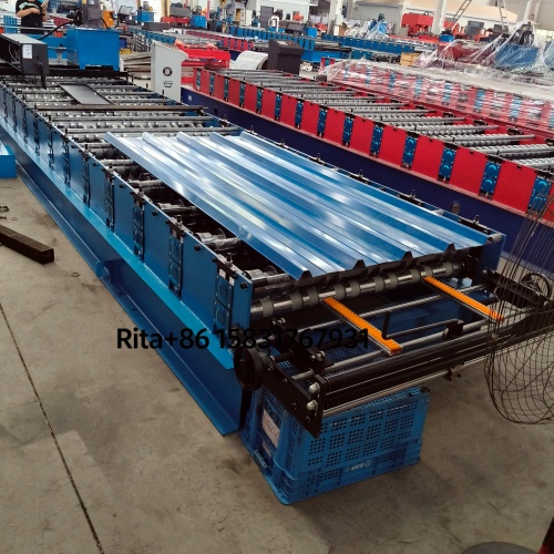 Trapezoidal Metal Roof Roll Forming Machine