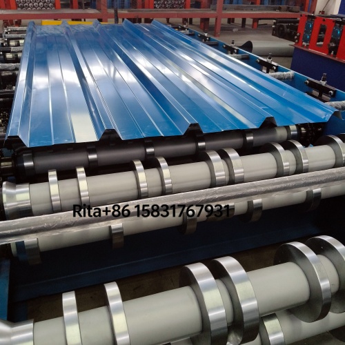 Trapezoidal Metal Roof Roll Forming Machine