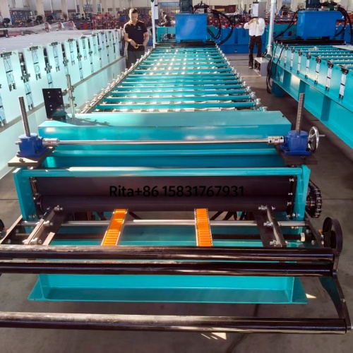Trapezoidal Roof Roll Forming Machine For Metal Tile