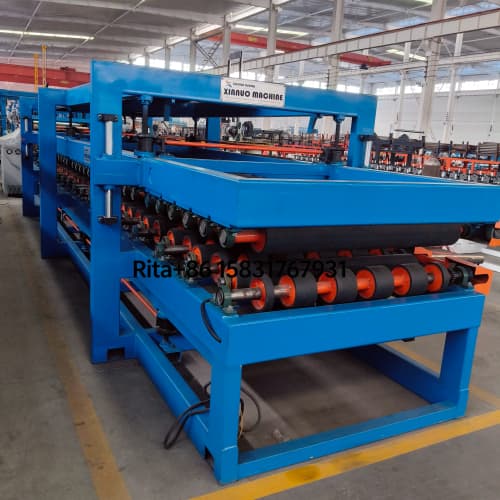Automatic Z Lock Sandwich Panel Machine Line High Output
