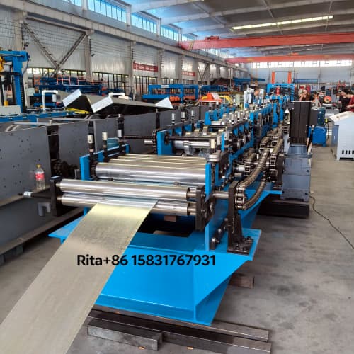 CE Certified C Z Purlin Roll Forming Machine Export Type