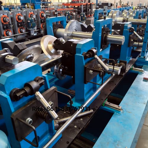 CE Certified C Z Purlin Roll Forming Machine Export Type