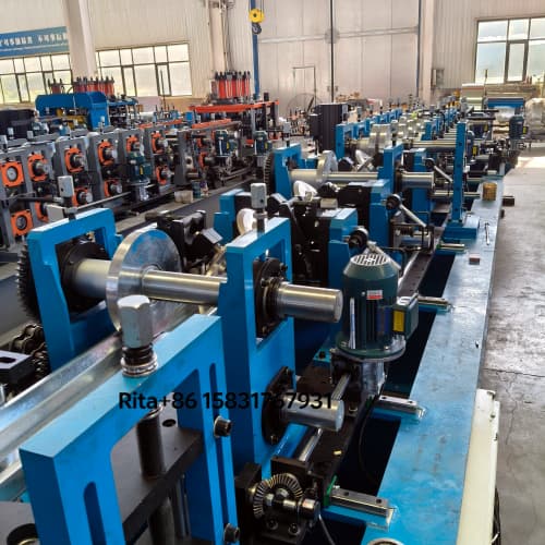 CE Certified C Z Purlin Roll Forming Machine Export Type