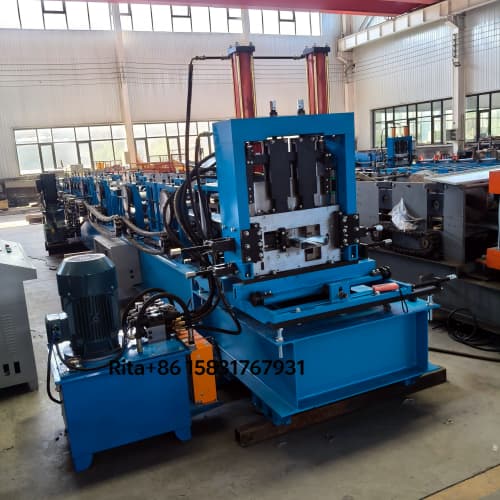 High Precision C Z Purlin Roll Forming Machine Cold Roll