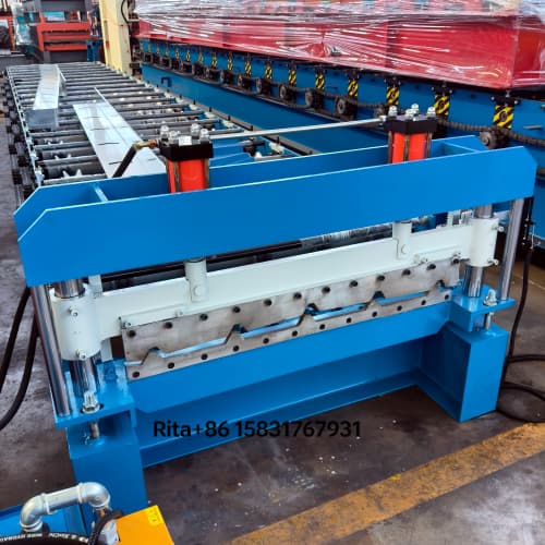 CE Trapezoidal Metal Roof Roll Forming Machine