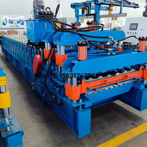 Industrial Double Deck Machine for Roofing Sheets