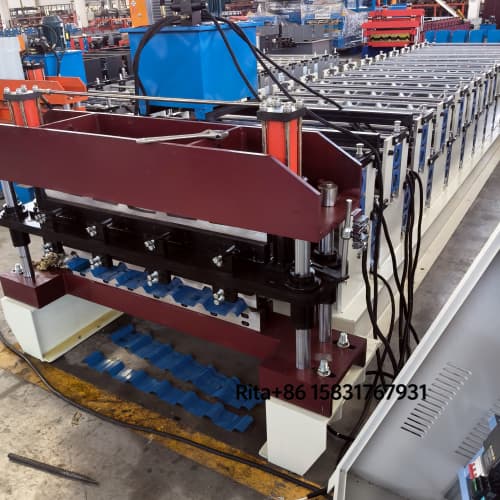 Double Layer Machine for Metal Wall Panels