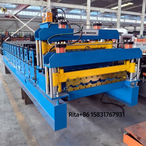 Double Layer Machine for Steel Wall Panels