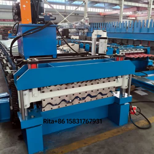 Heavy Duty Double Deck Roll Forming Machine for Sale