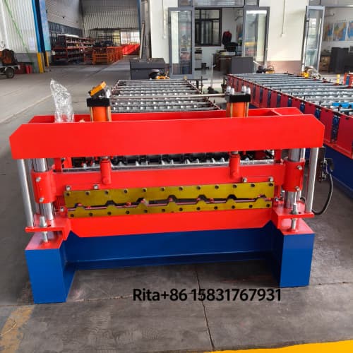Automatic IBR Roof Machine for Steel Sheet TP40