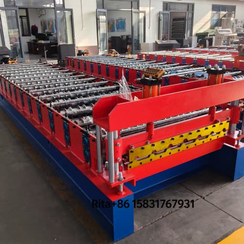 TP40 Trapezoidal Roof Sheet Machine | Metal Roll Forming