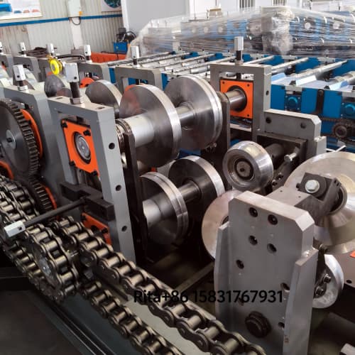 C Z Purlin Roll Forming Machine with PLC Control System