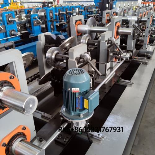 C Z Purlin Roll Forming Machine with PLC Control System
