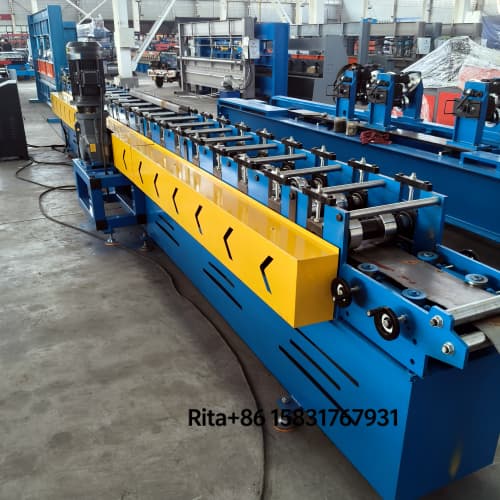 Full automatic metal shutter guide rail production line