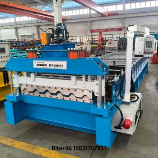 Brazil Market 980 IBR Roof Panel Single Layer Machine